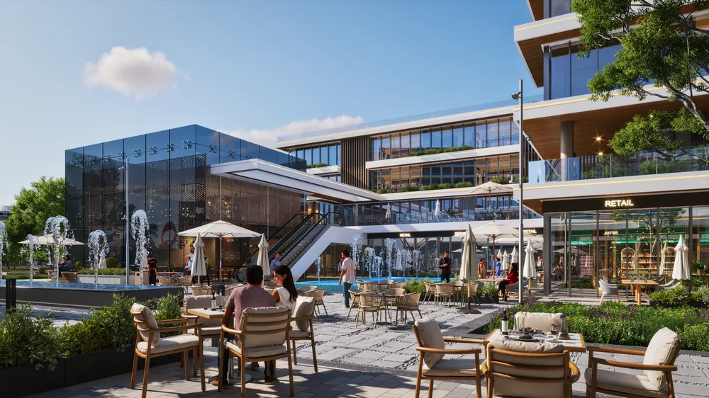 Solaria Mall render — perspective 1